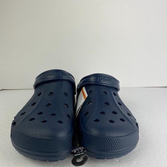 Men's Crocs Baya Navy Clogs Slip On Slide Sandals - Picture 2 of 11
